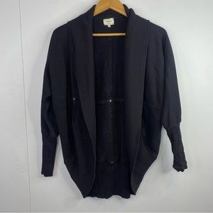 Wilfred Black Shrug Cardigan Size Small Shawl Modal
